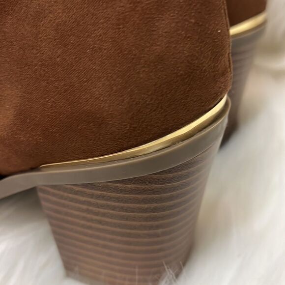 Liz Claiborne East River brown ankle boots, size 8 A4 - Picture 4 of 10